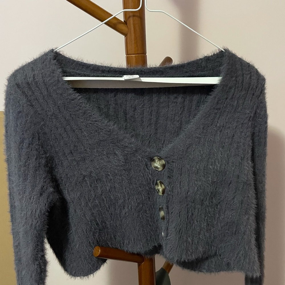 Urban outfitters fuzzy cardigan XS